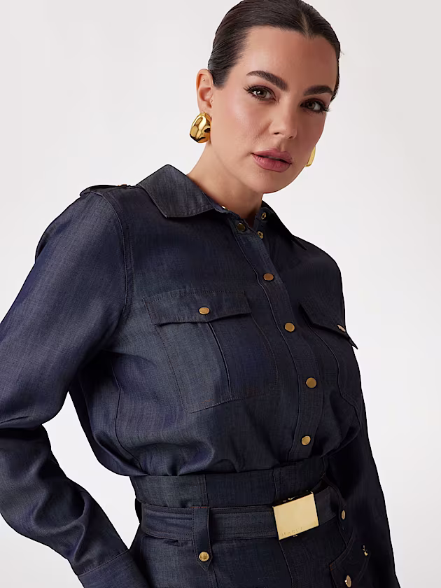 Marciano lyocell denim shirt - GUESS