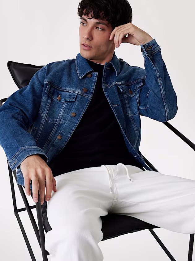 Regular fit denim jacket - GUESS