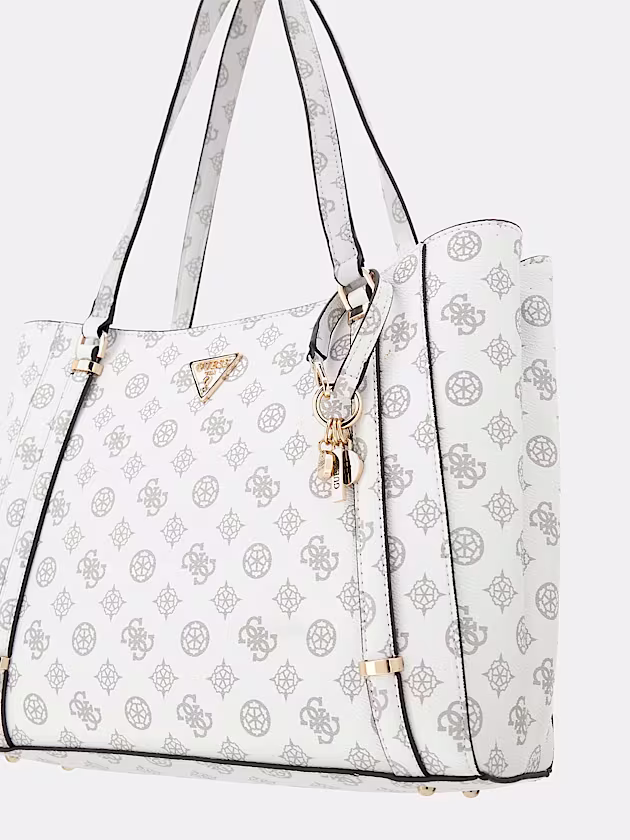 Eco Erica 4G Peony Logo Tote - GUESS