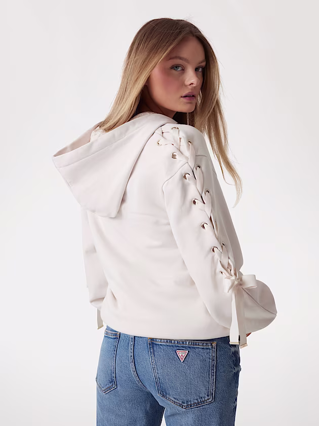 Lace up sweatshirt - GUESS
