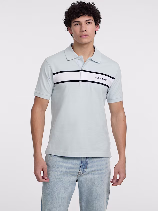 Logo embroidery polo - GUESS