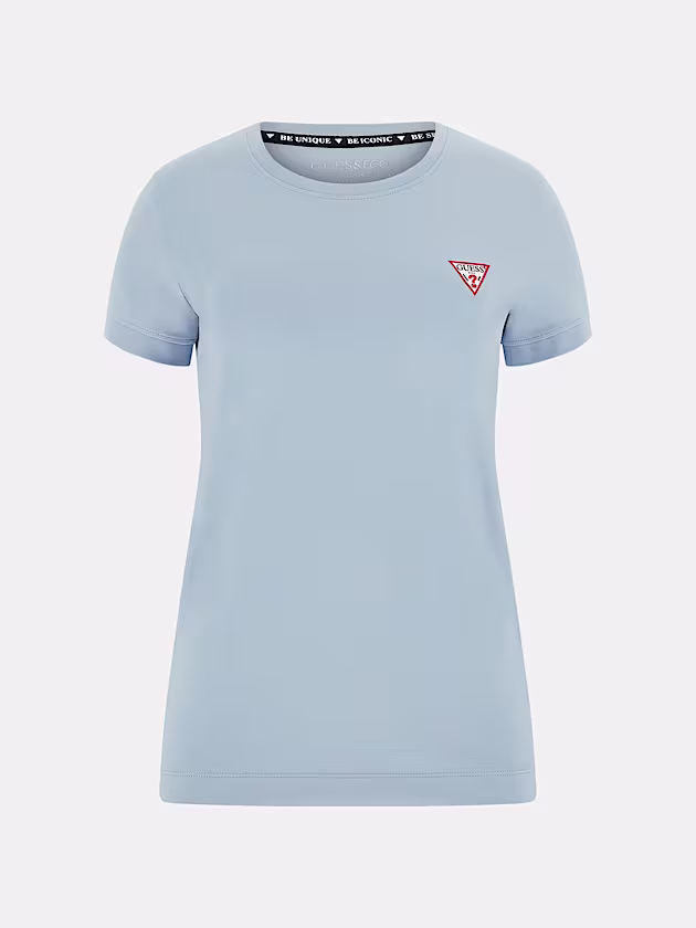 Small triangle logo stretch t-shirt - GUESS
