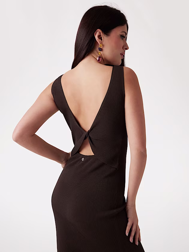 Bodycon long sweater dress - GUESS