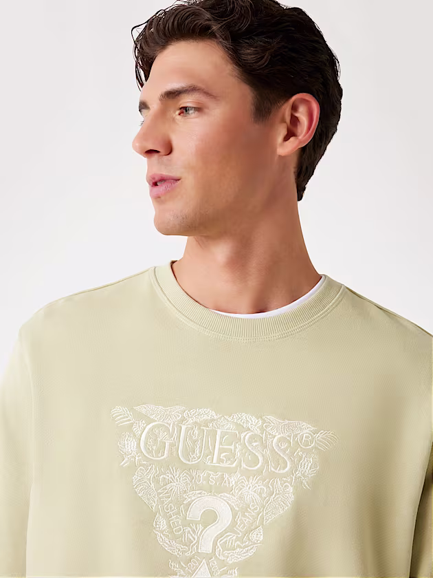 Terry logo sweatshirt - GUESS
