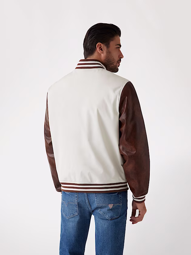 Twill college jacket - GUESS