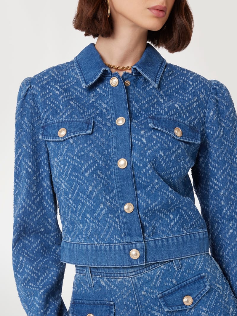 Cropped denim jacket - GUESS