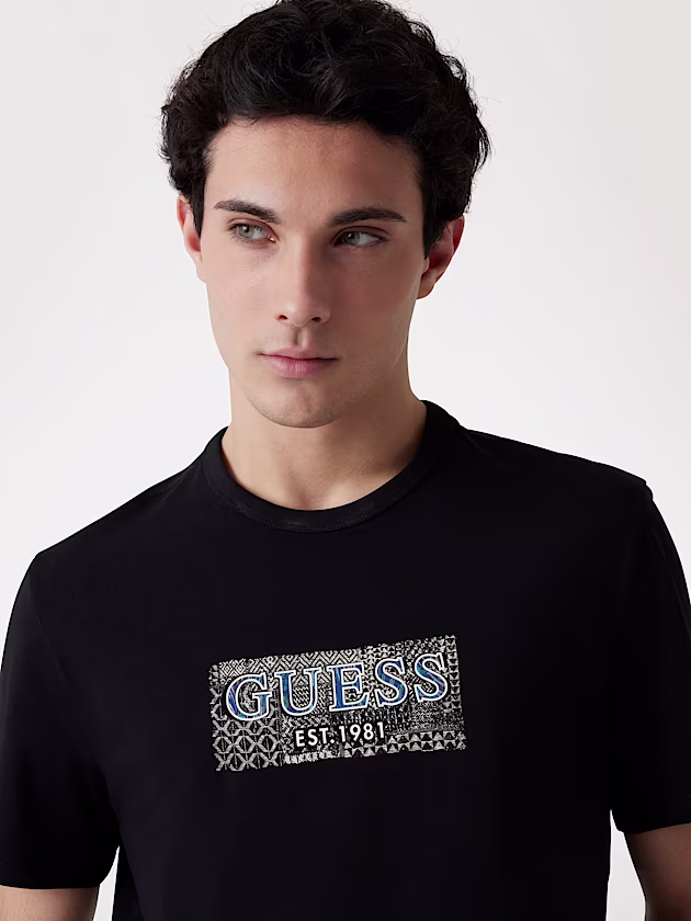 Front logo T-shirt - GUESS