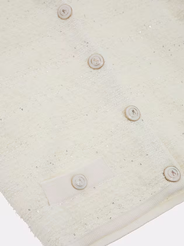 Marciano bouclé sweater jacket - GUESS