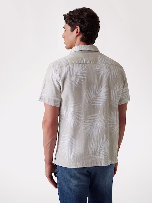 Linen-blend shirt - GUESS