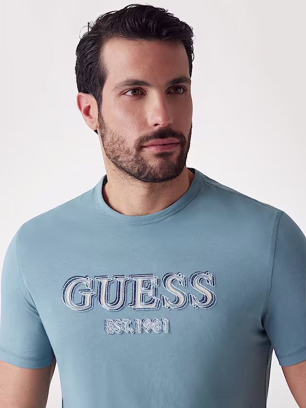 Front logo T-shirt - GUESS