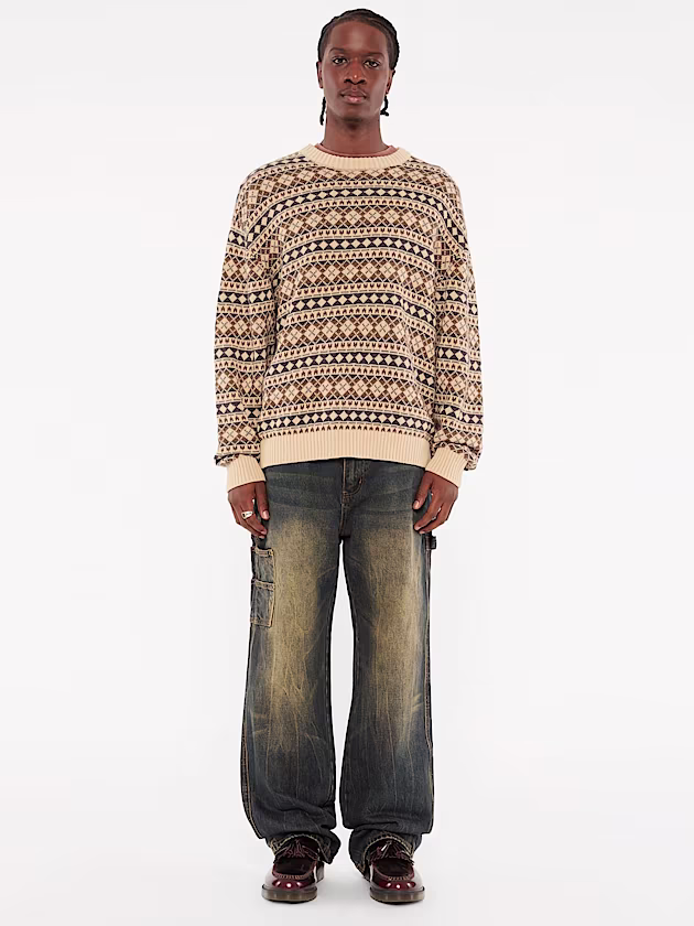 Fairisle Sweater - GUESS