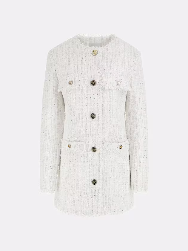 Tweed trucker jacket - GUESS