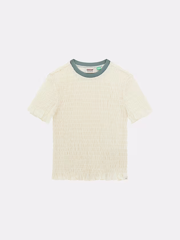 Smocked t-shirt - GUESS