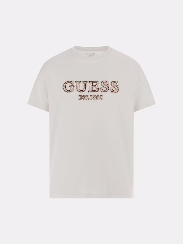 Embroidered logo t-shirt - GUESS