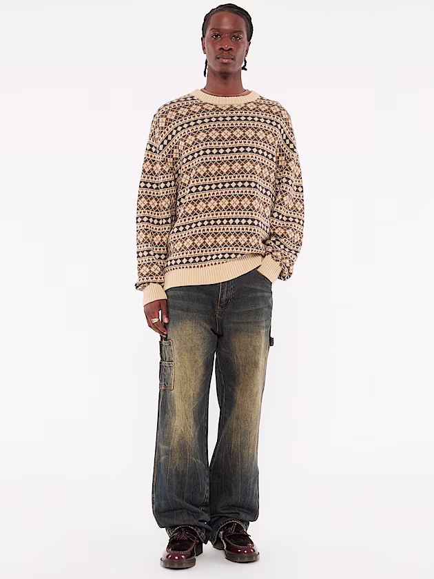 Fairisle Sweater - GUESS