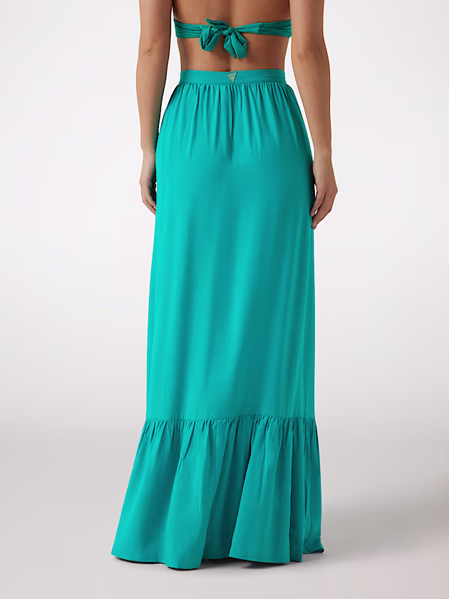 Flowing flounced skirt - GUESS