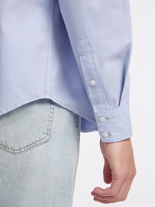 Long-Sleeve Pocket Shirt - GUESS