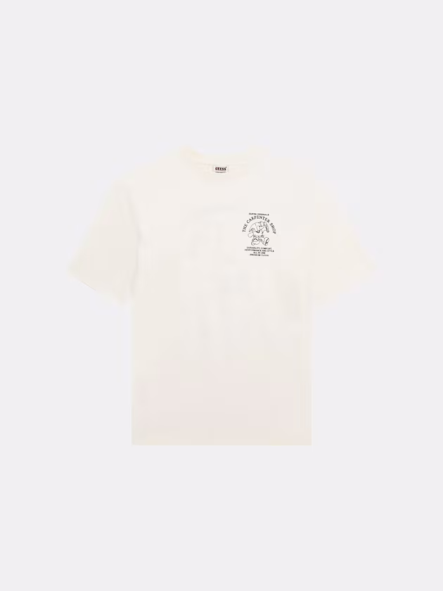 Carpenter Crewneck Tee - GUESS
