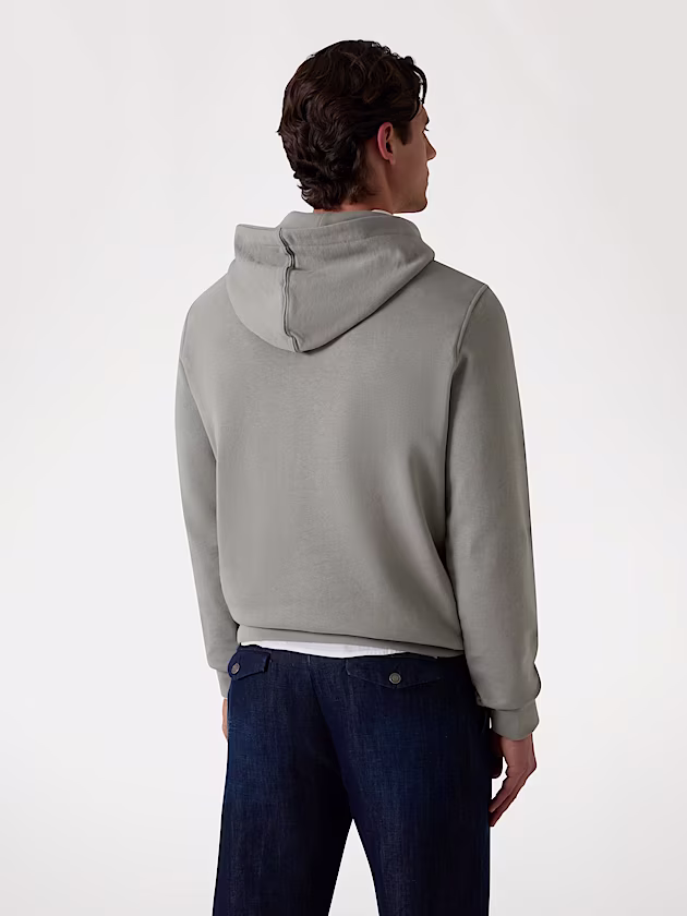 Terry logo hoodie sweatshirt - GUESS