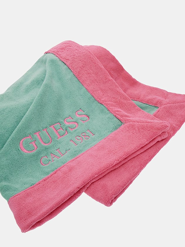Logo beach towel - GUESS