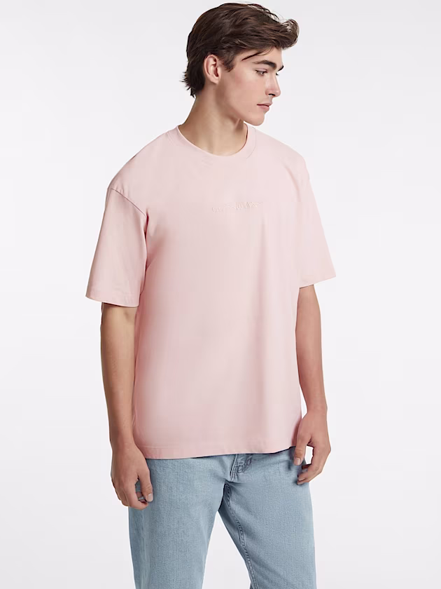 Embroidered Logo Tee - GUESS
