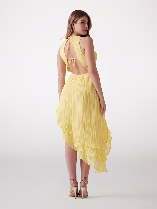 Long asymmetric dress - GUESS