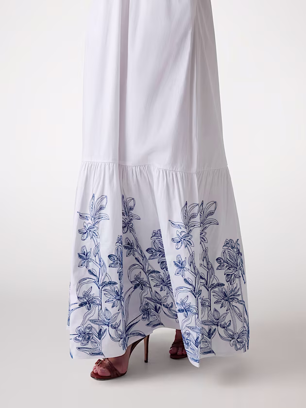 Embroidered long dress - GUESS