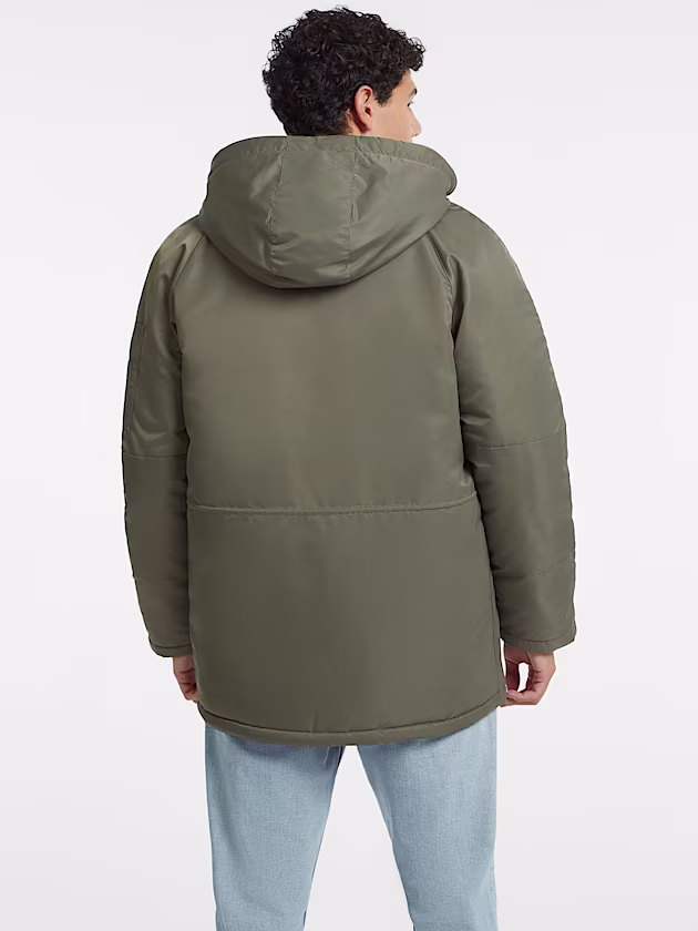 Hooded Nylon Parka - GUESS