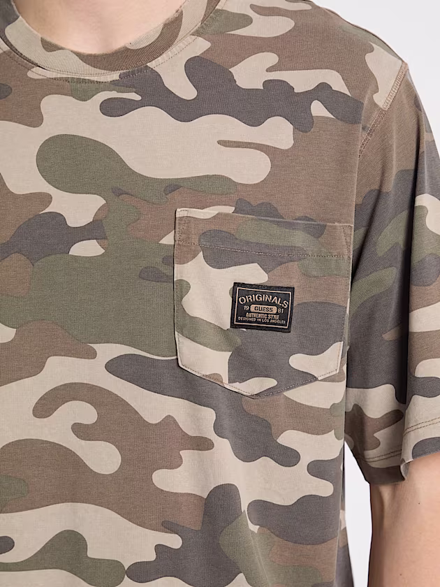 Camouflage t-shirt - GUESS