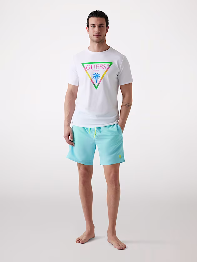 Triangle logo T-shirt - GUESS