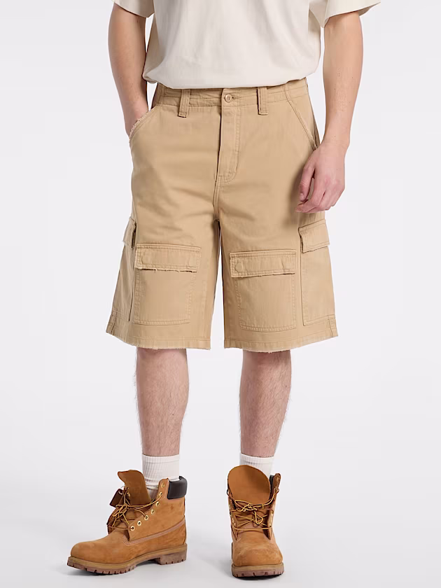 Twill cargo shorts - GUESS