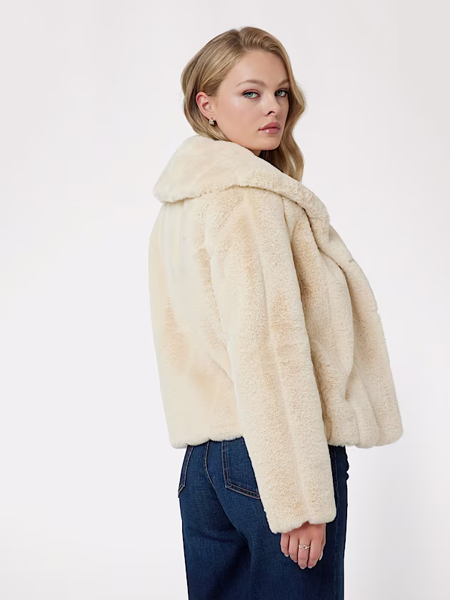 Faux fur jacket - GUESS