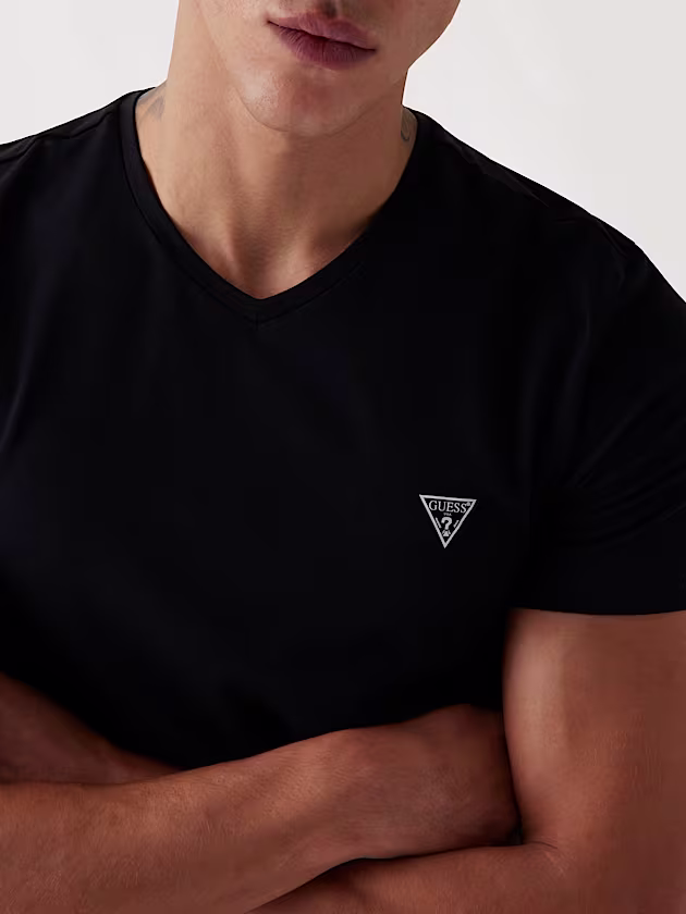 Caleb stretch jersey t-shirt - GUESS