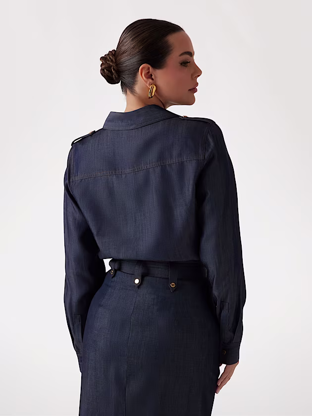 Marciano lyocell denim shirt - GUESS