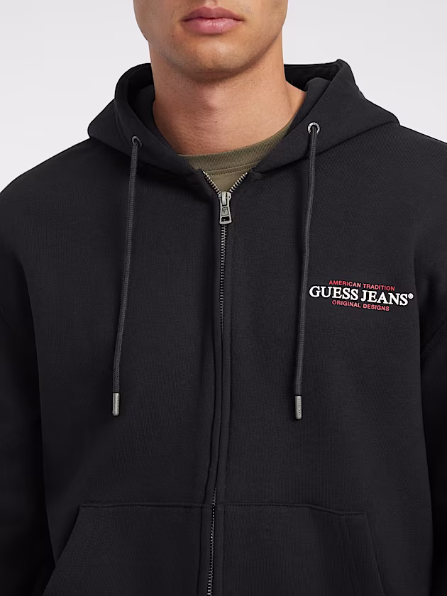 American Tradition Zip-Up Hoodie - GUESS