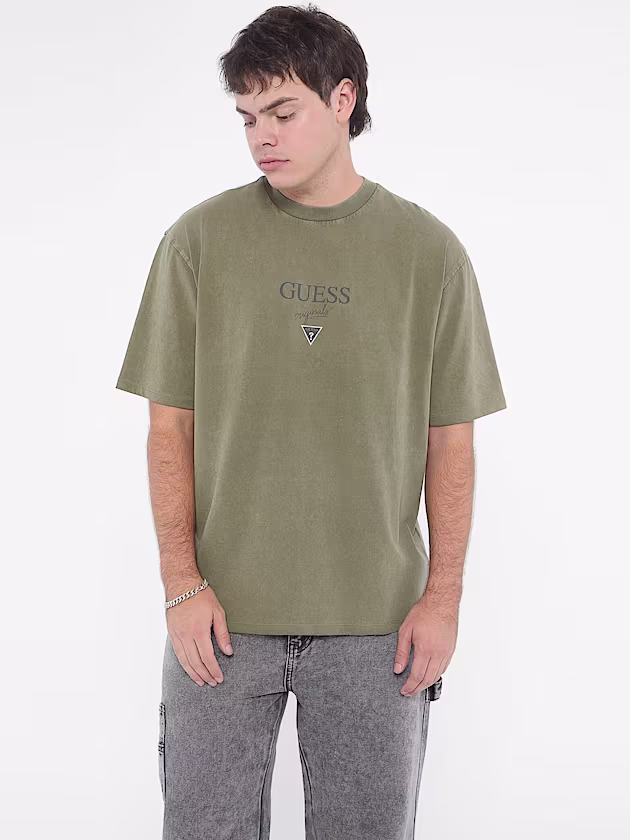 Front logo t-shirt - GUESS