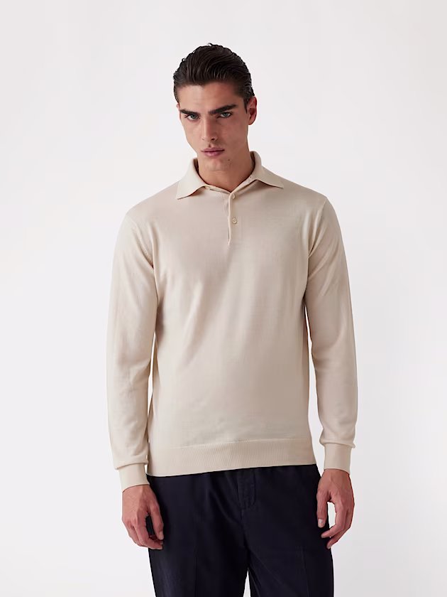Wool polo sweater - GUESS