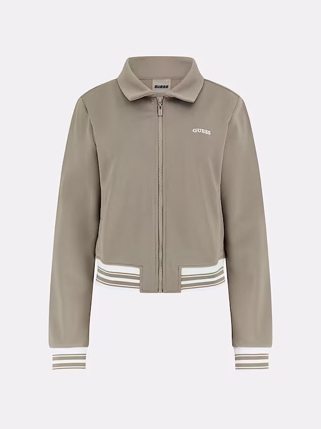 Zip-up logo sweatshirt - GUESS