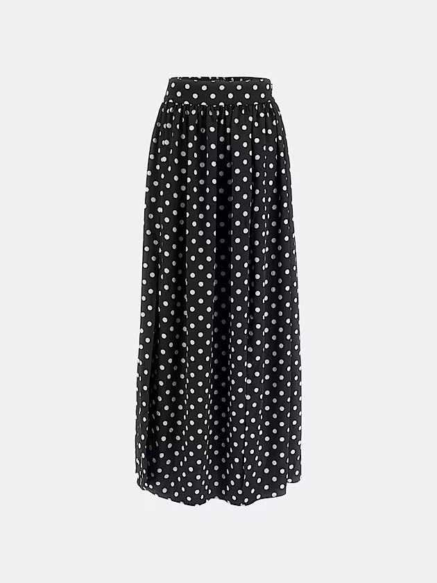 Polka dot long skirt - GUESS