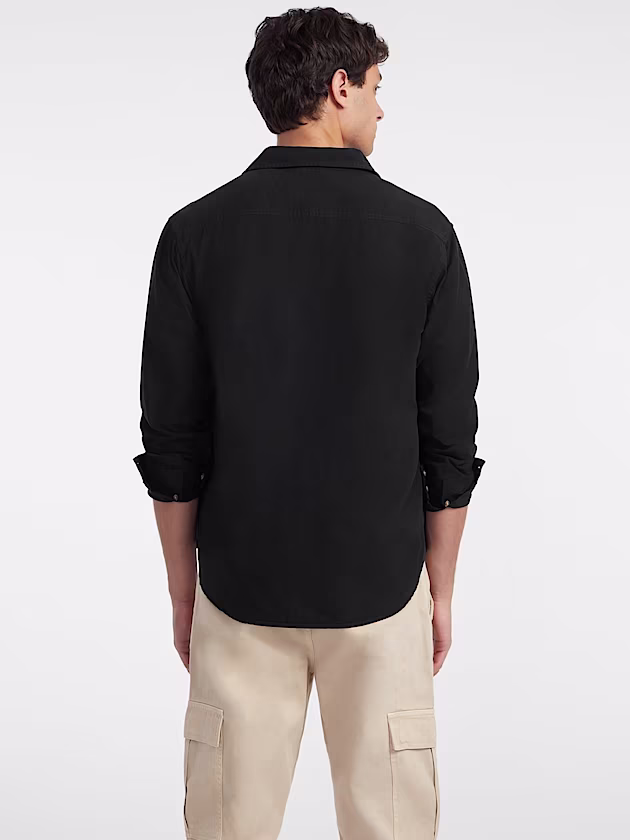 Long-Sleeve Pocket Shirt - GUESS