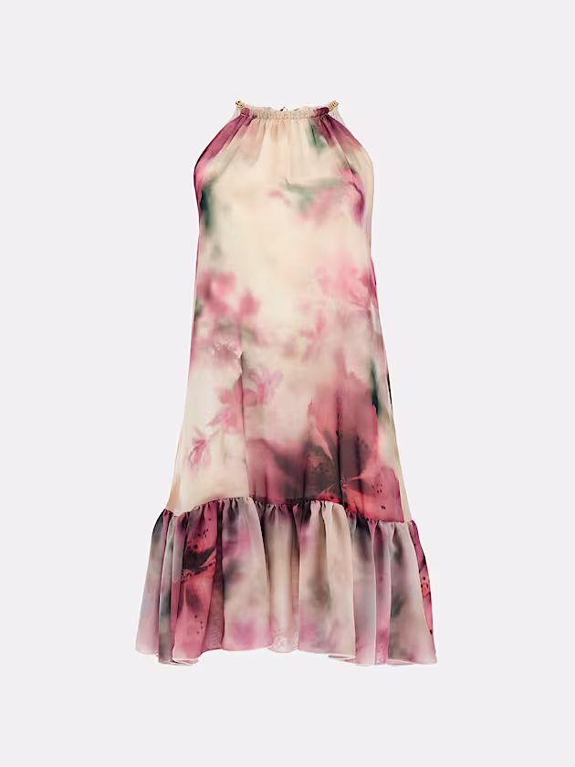 Marciano floral-print mini dress - GUESS