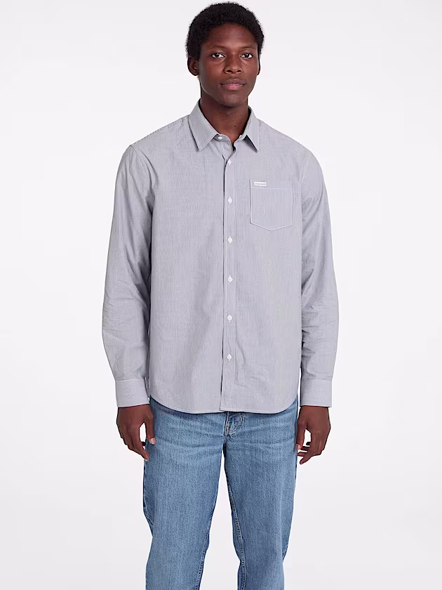 Striped Pocket Shirt - GUESS