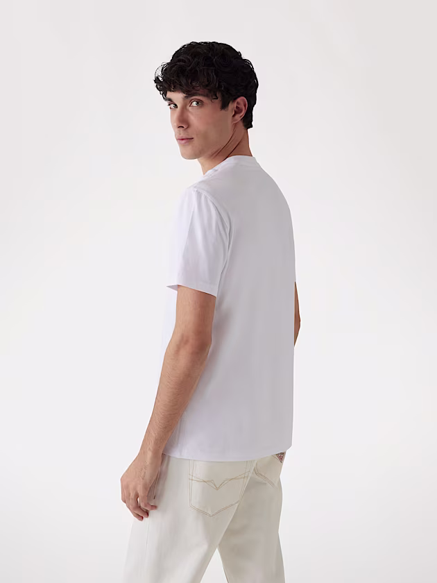 Flocked logo T-shirt - GUESS