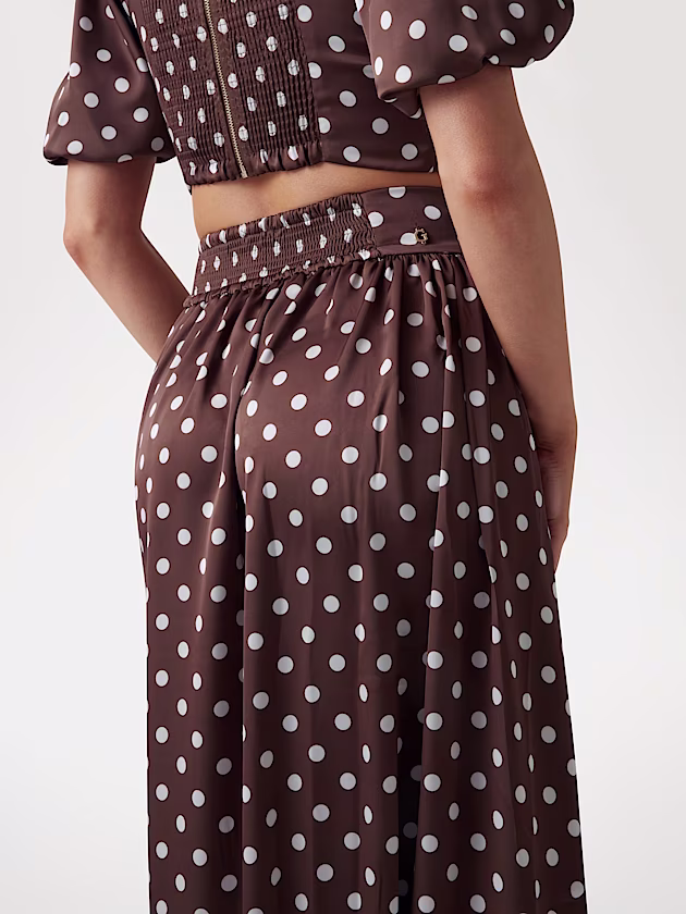 Polka dot long skirt - GUESS