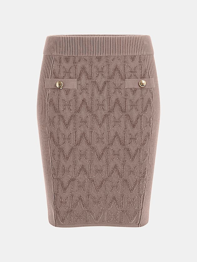 Marciano monogram sweater midi skirt - GUESS