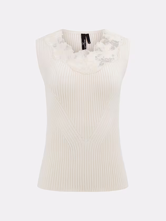 Floral lace knit top Marciano - GUESS