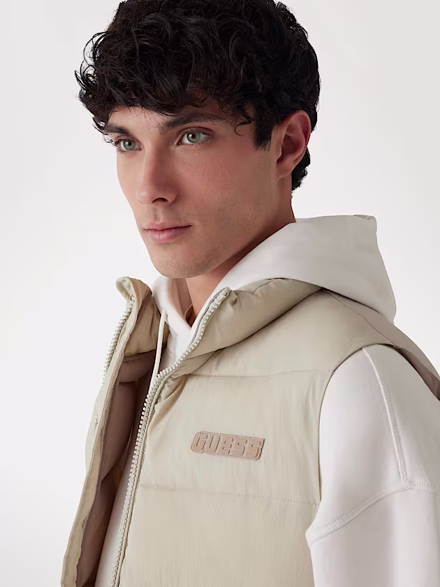 Quilted puffer vest - GUESS