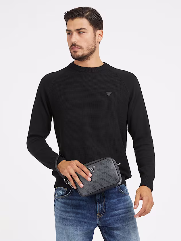 Vezzola Smart 4G Logo Mini Crossbody Bag - GUESS