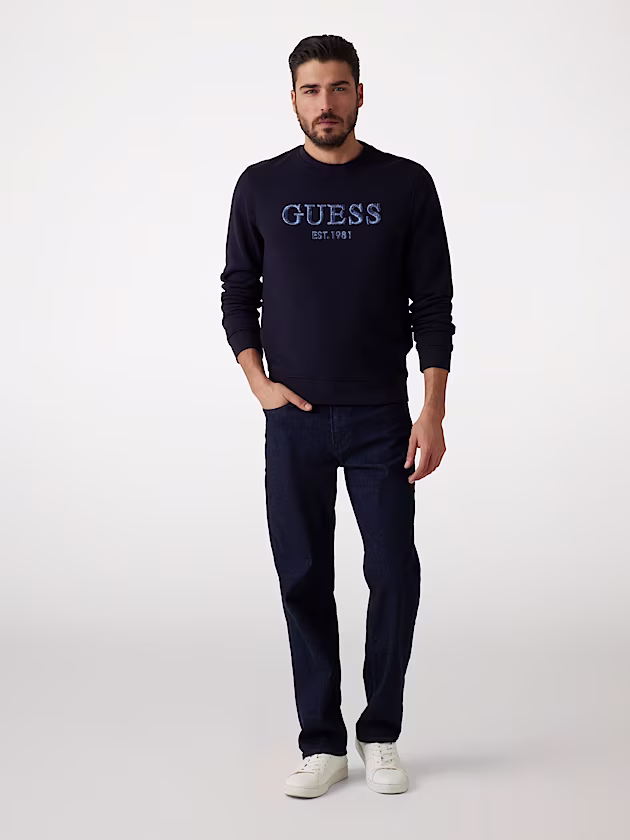 Embroidered logo sweatshirt - GUESS