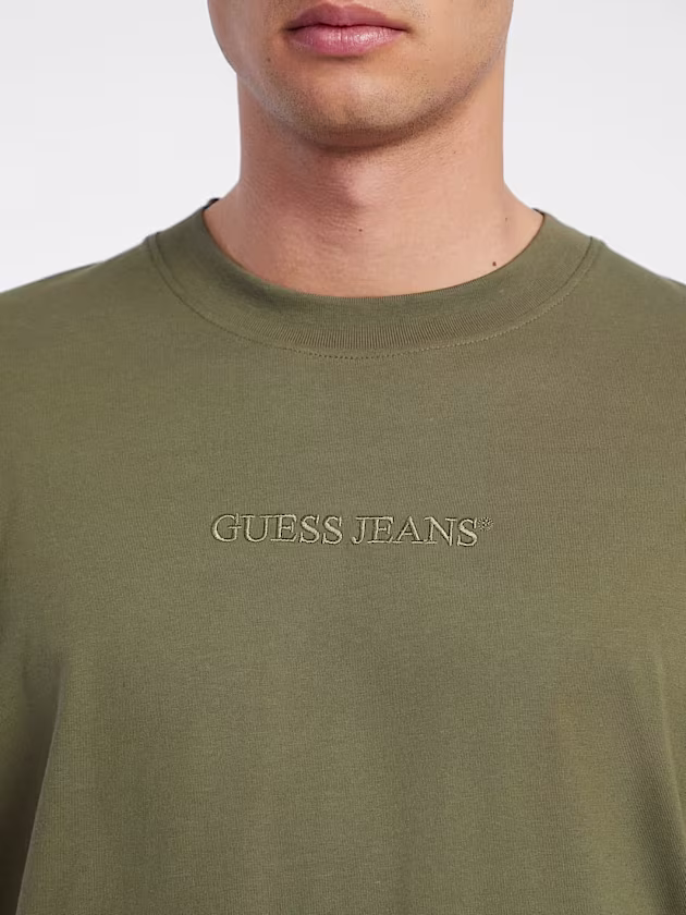 Embroidered Logo Tee - GUESS